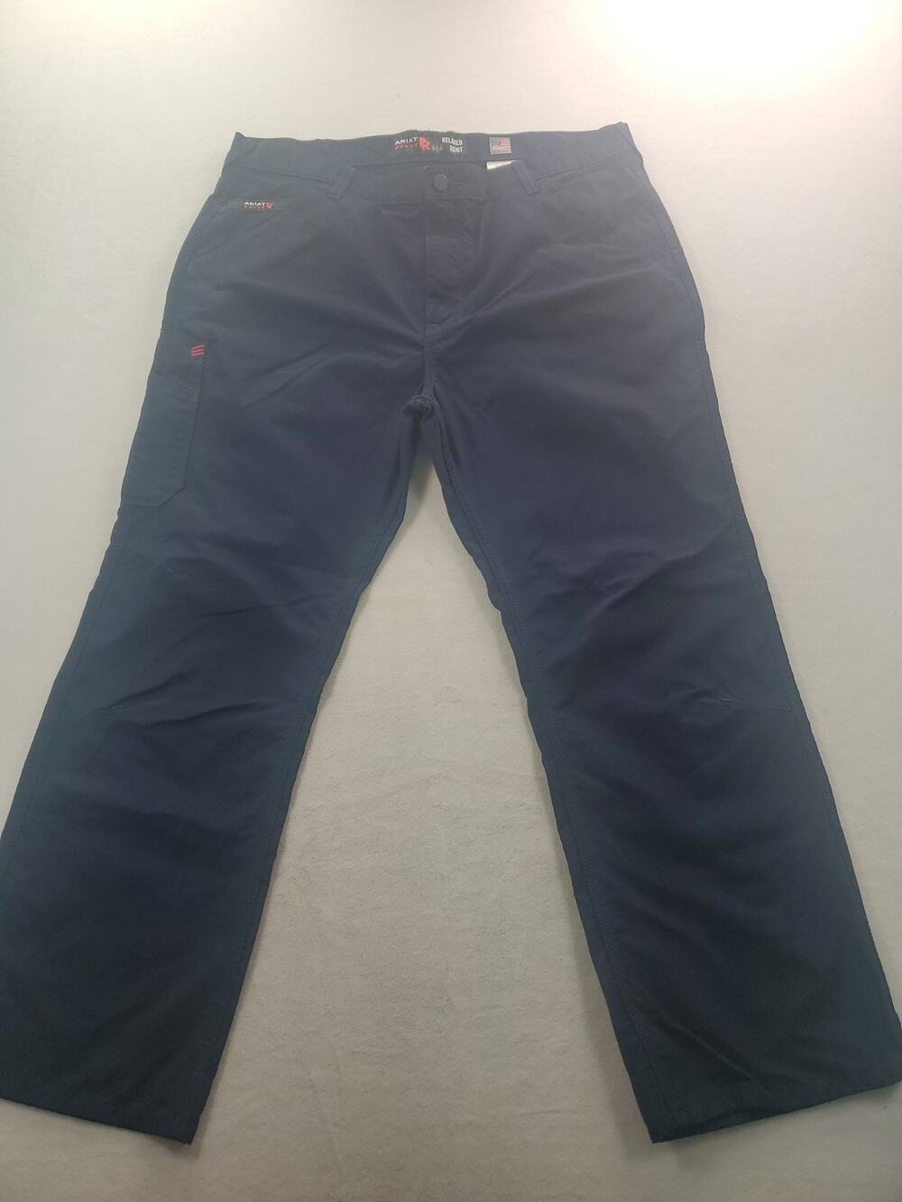 Ariat FR M4 Relaxed Boot Work Pants Men’s 38x30 Blue Flame Resistant Outdoor
